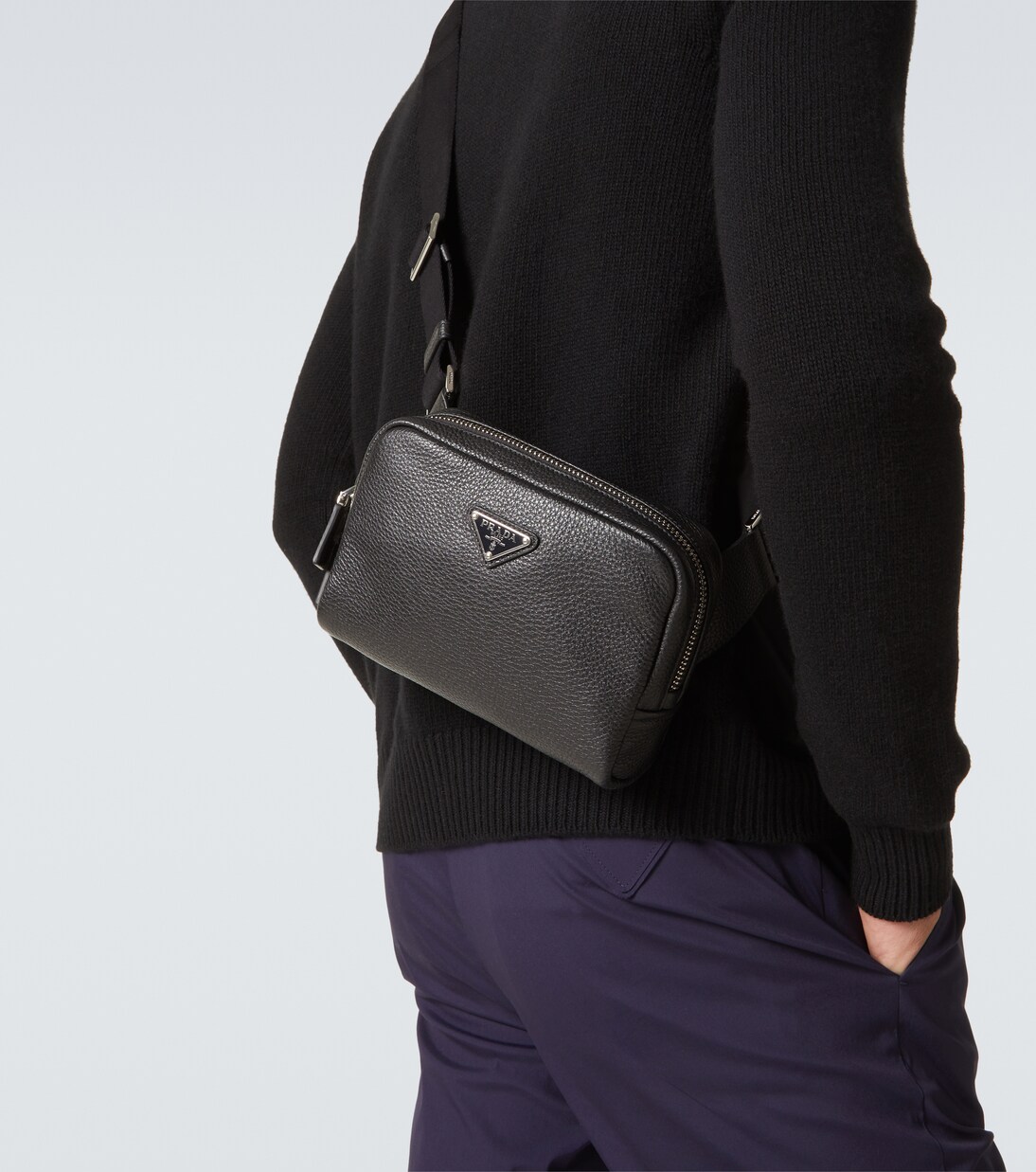 Crossbody Bag Small aus Leder | Prada