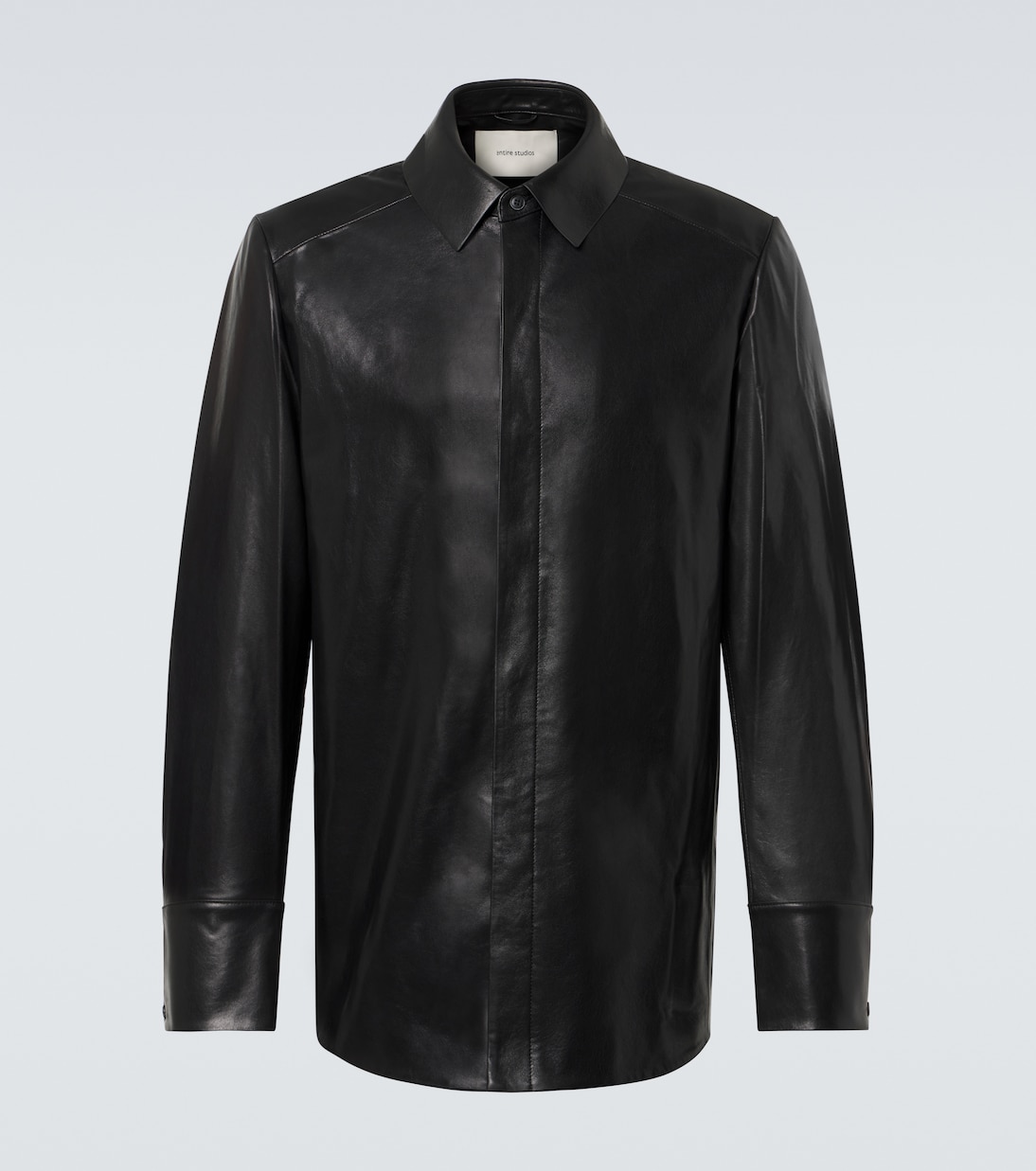 Legacy leather shirt | Entire Studios