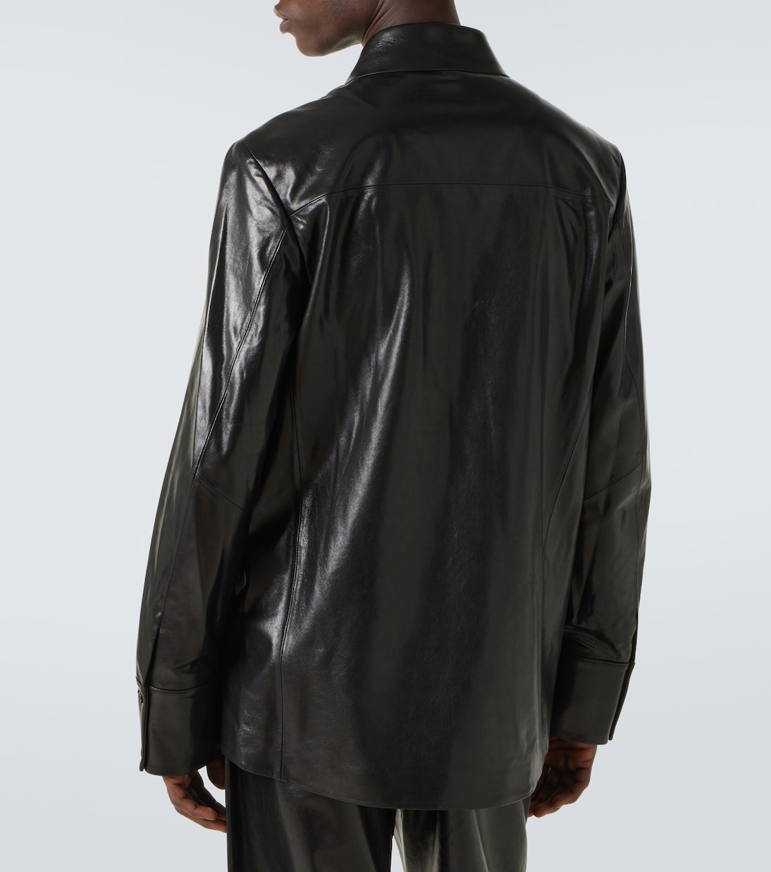 Legacy leather shirt | Entire Studios