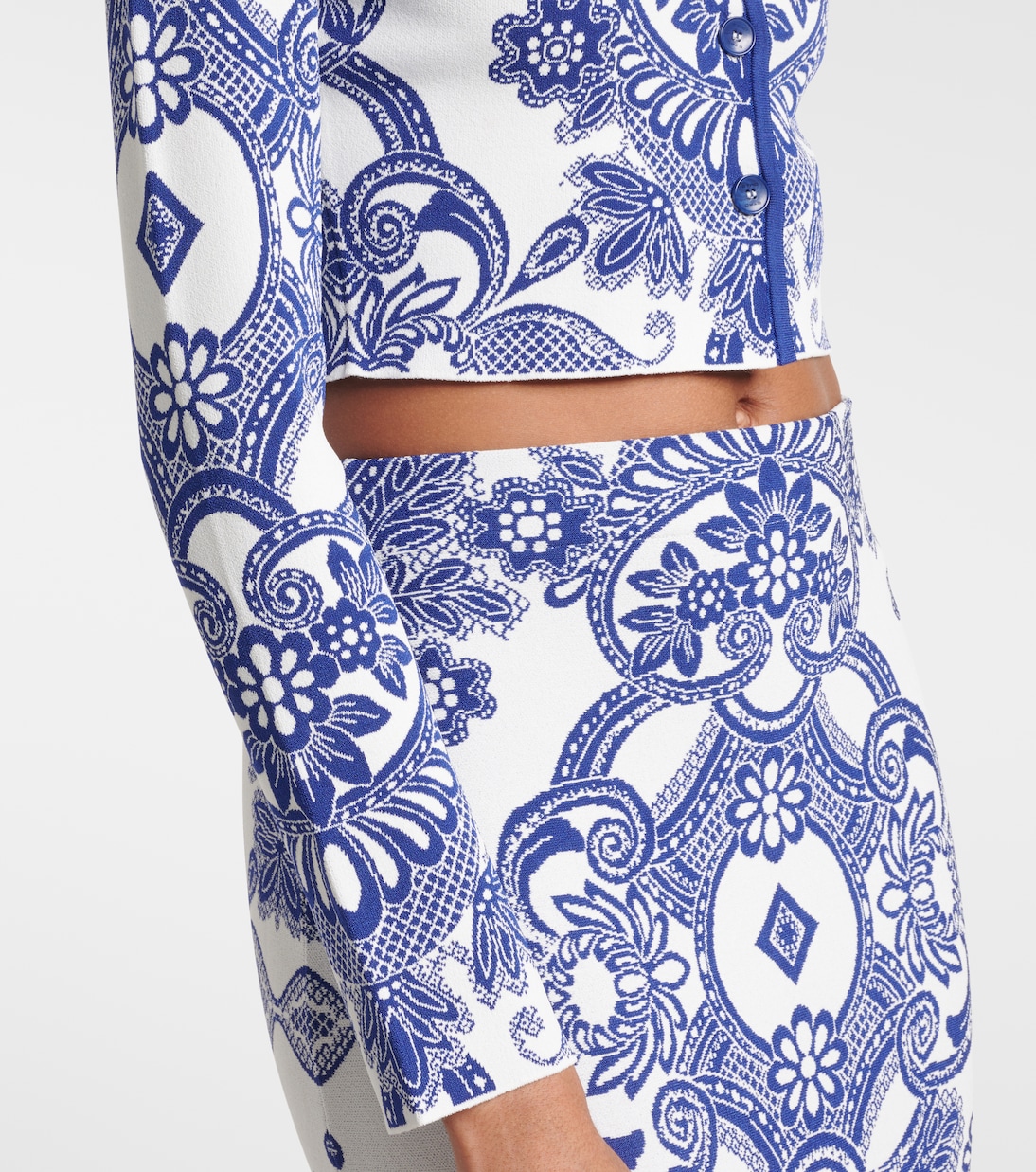 Cropped-Cardigan aus Jacquard | Etro