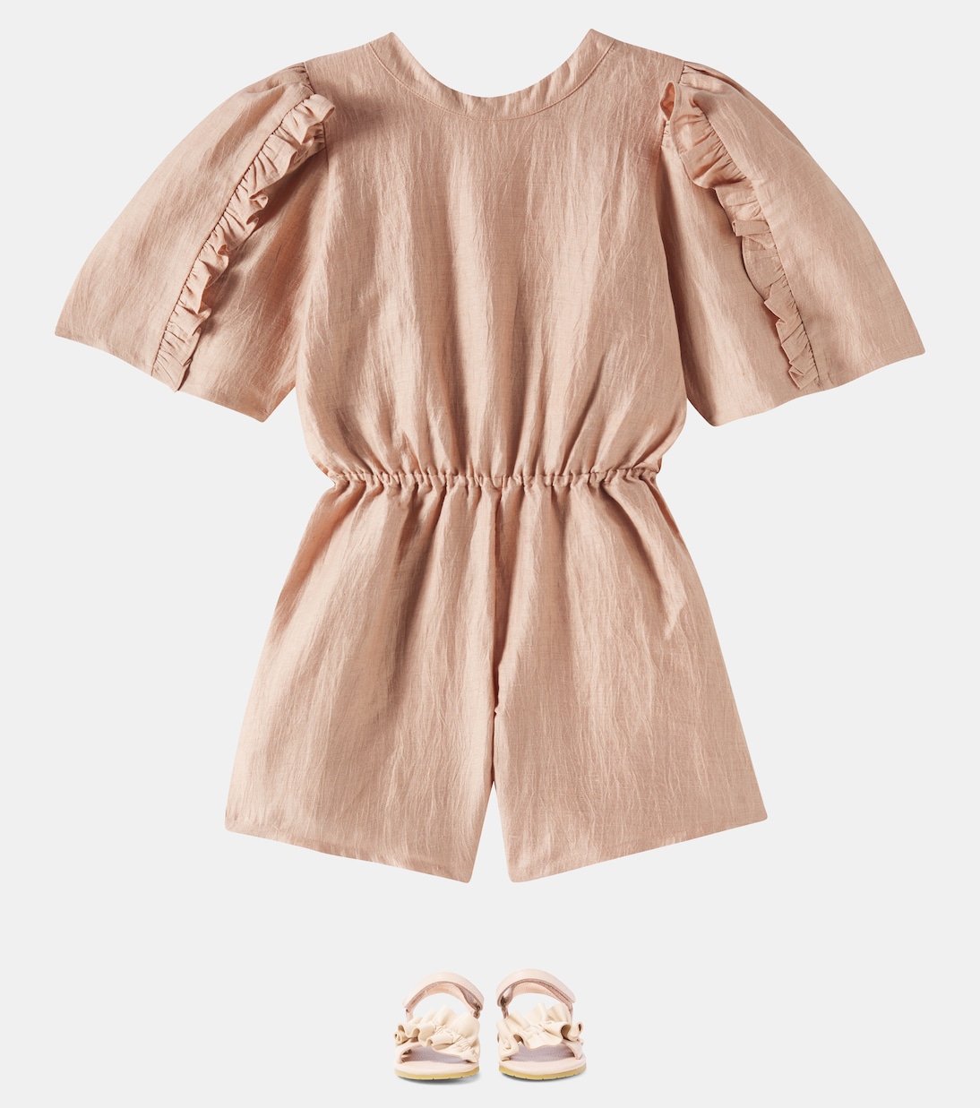 Femmie hemp-blend playsuit | Donsje