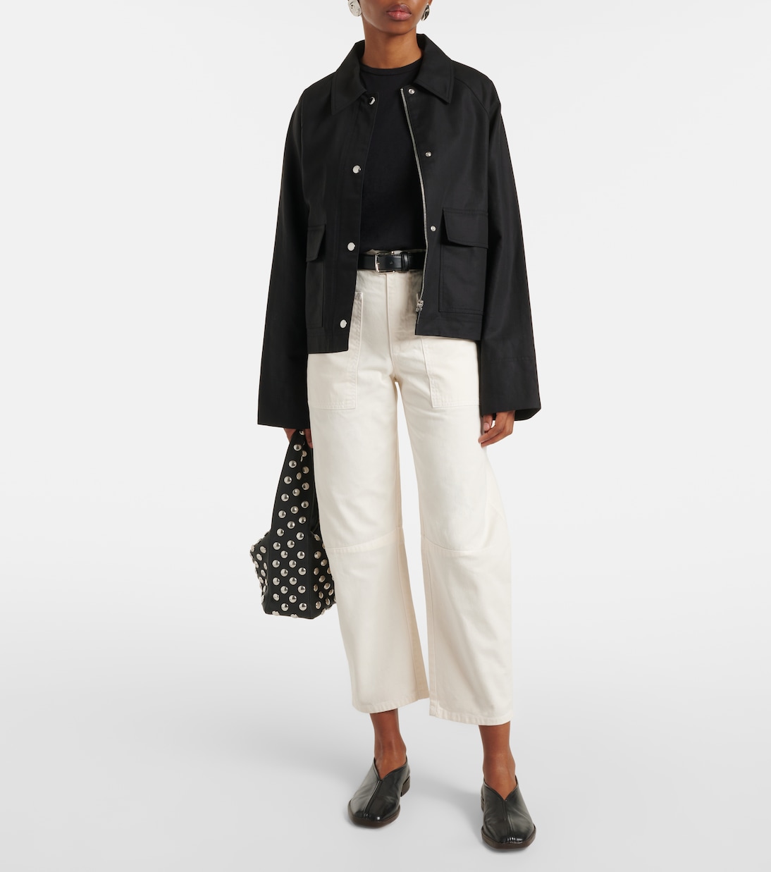 Pantalon ample Brylie en coton | Velvet