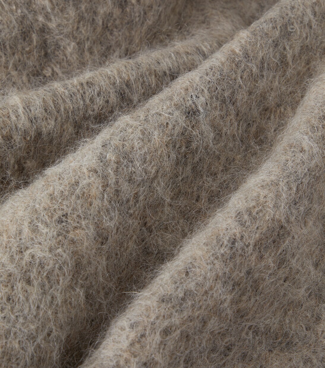 Madornale mohair and wool-blend throw | The House of Lyria