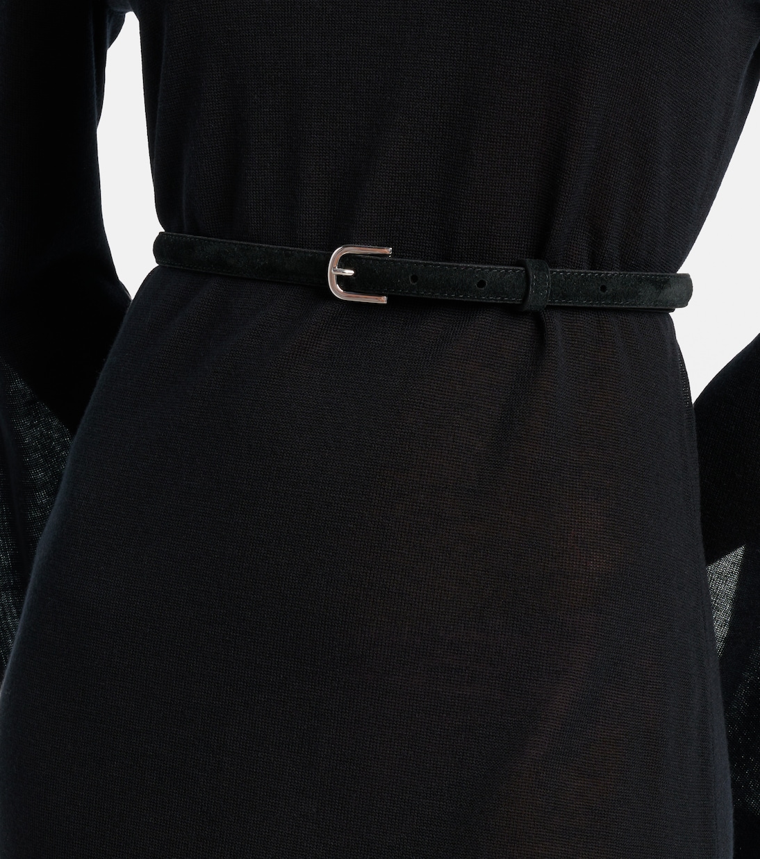 绒面革细腰带 | Toteme