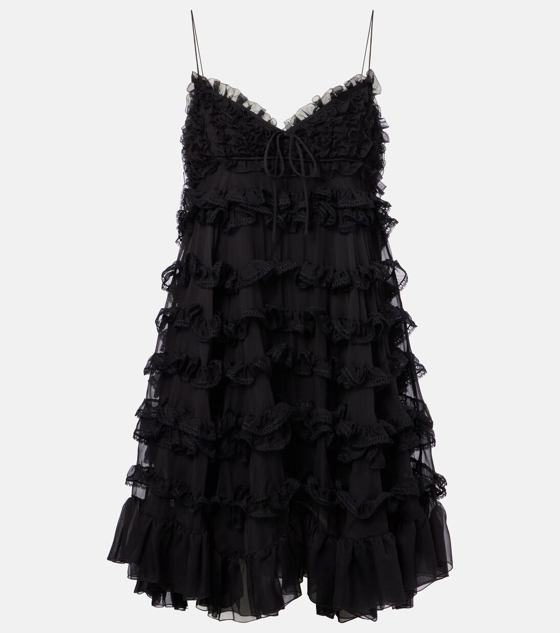 Robe en tulle de soie | Valentino