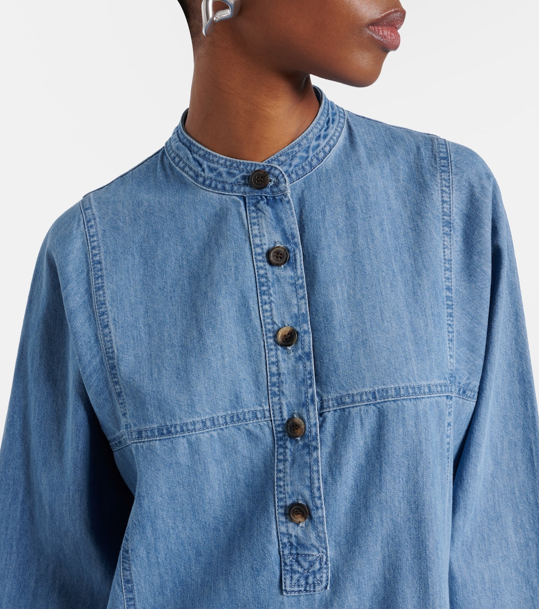 Denim maxi dress | Dries Van Noten