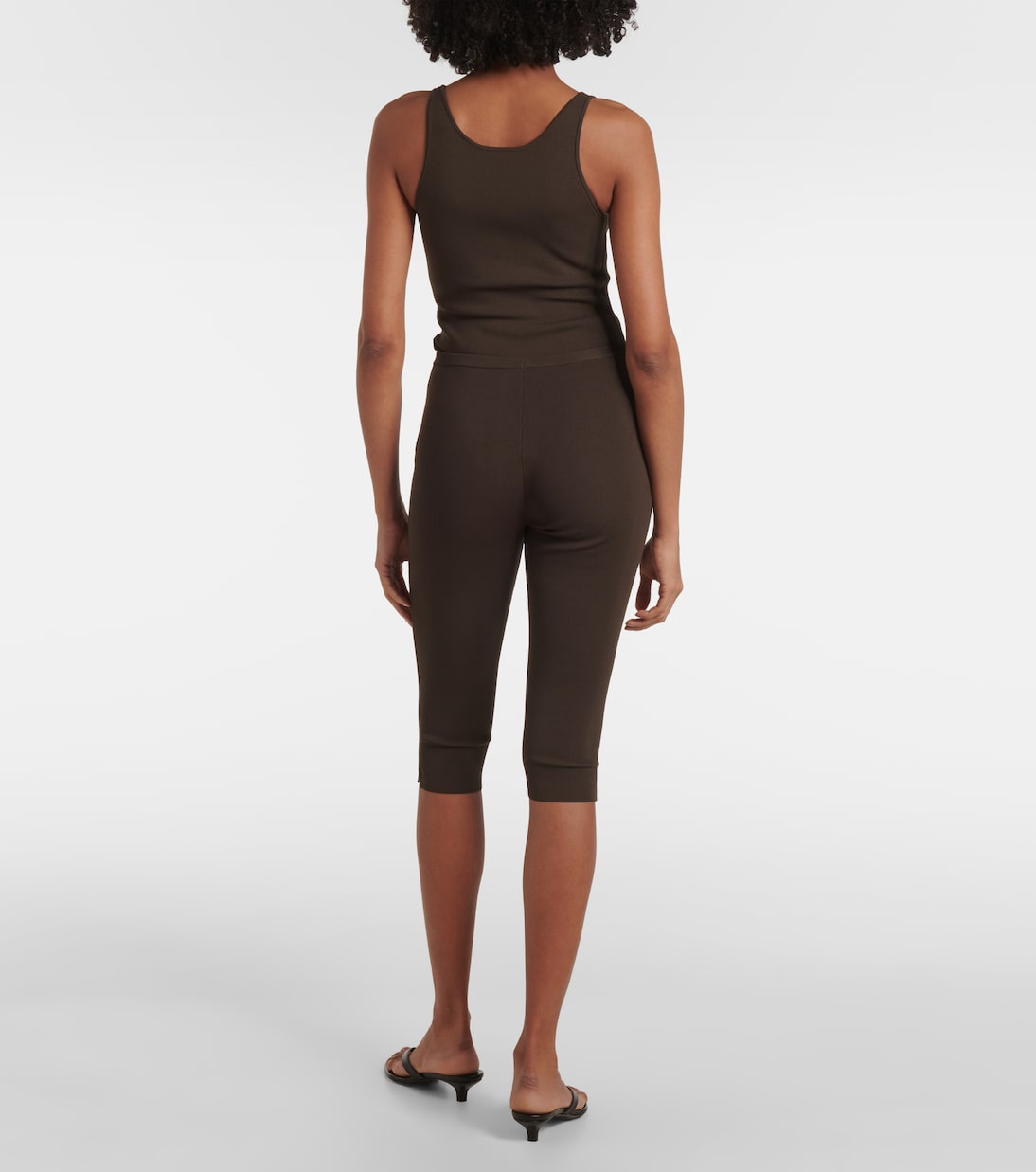 Pantalones capri de jersey | Toteme