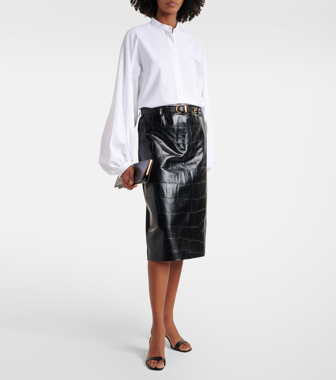 O Condora 55 leather slingback sandals | Christian Louboutin