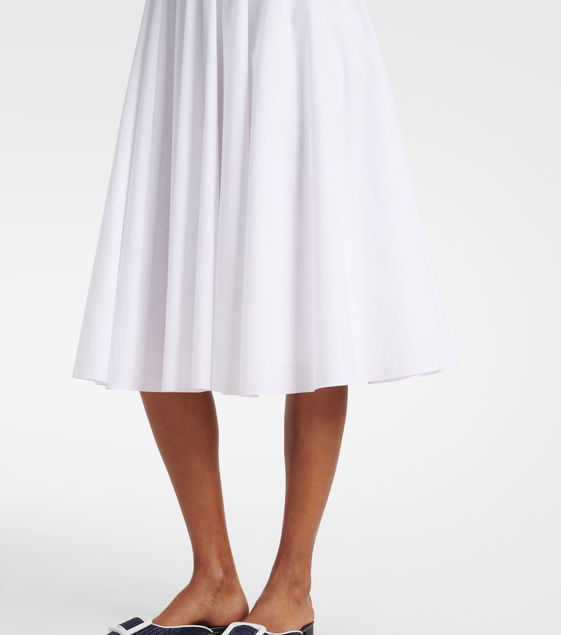 Midikleid Nikush aus Baumwolle | Emilia Wickstead