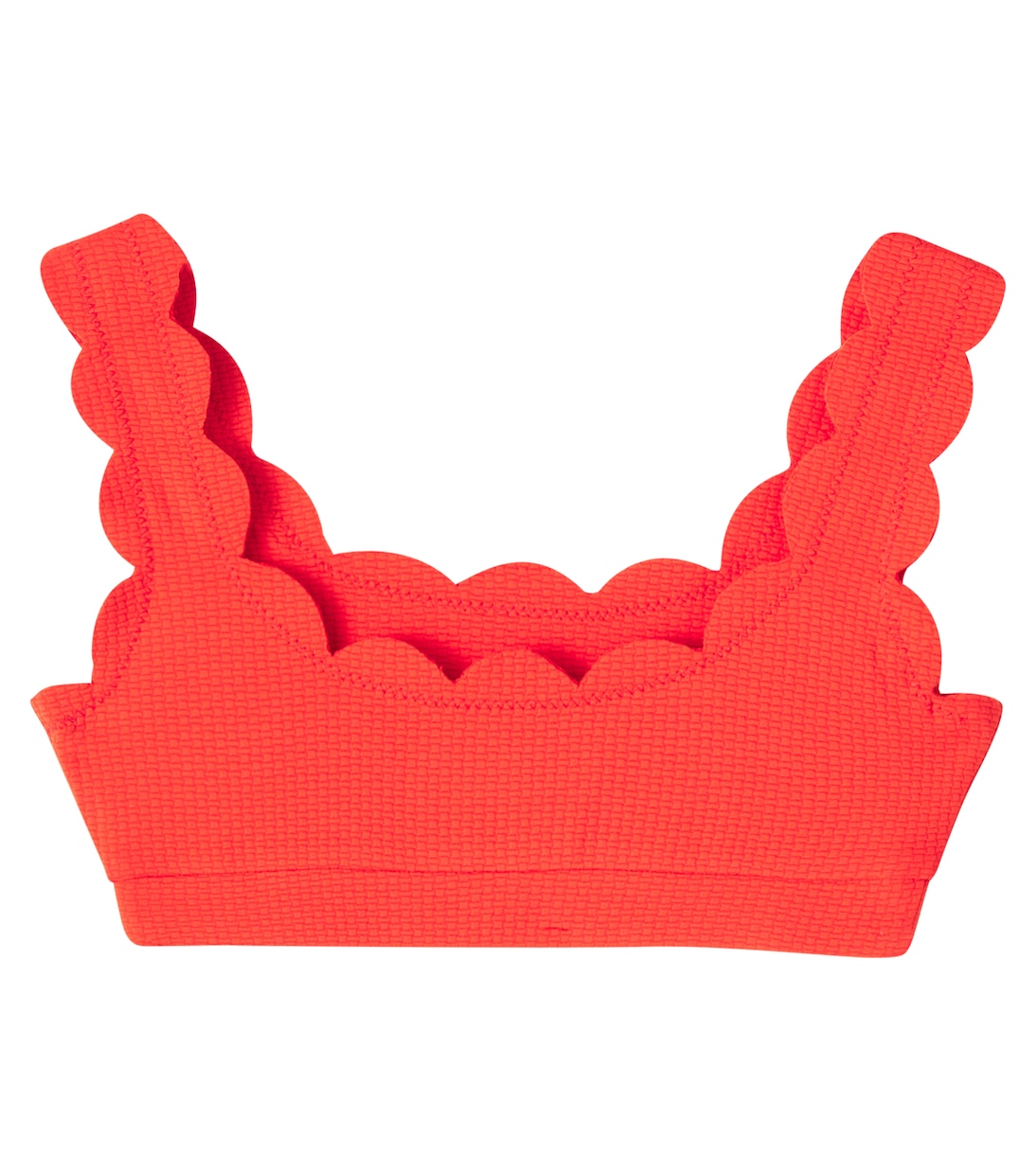 Palm Springs scalloped bikini top | Marysia Bumby