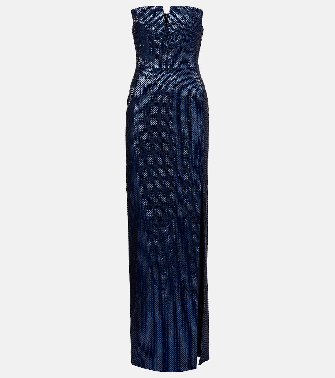Embellished strapless crêpe gown | Roland Mouret