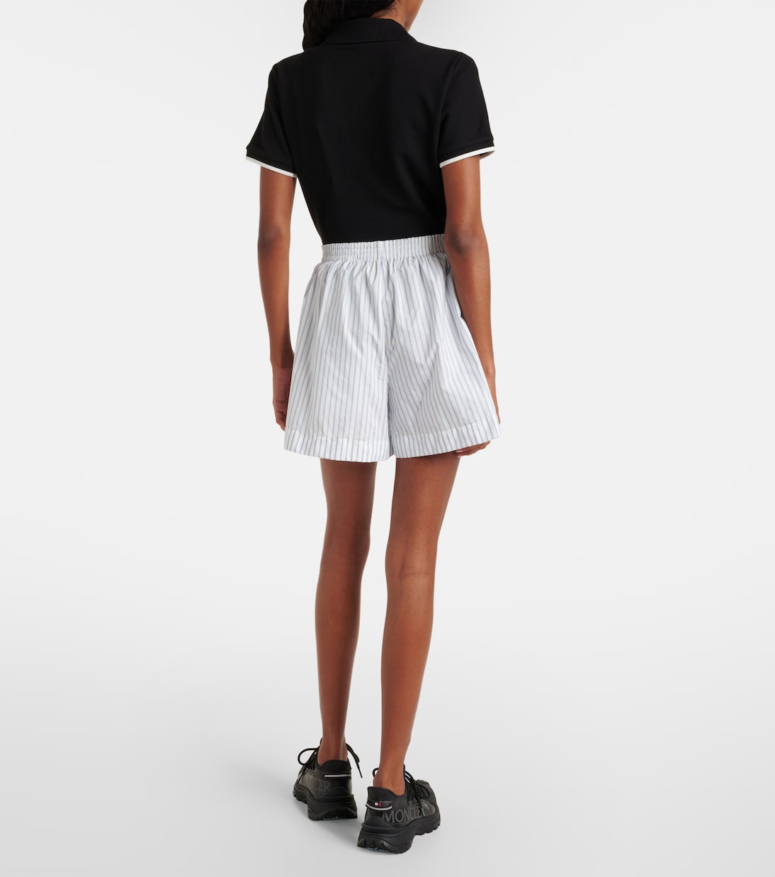Striped technical shorts | Moncler
