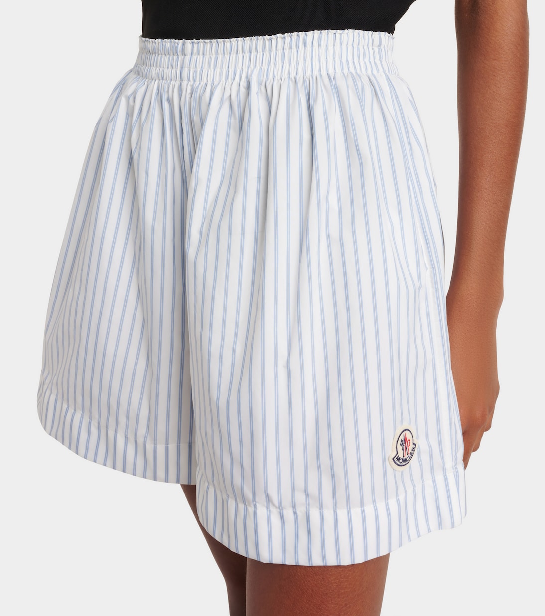 Striped technical shorts | Moncler
