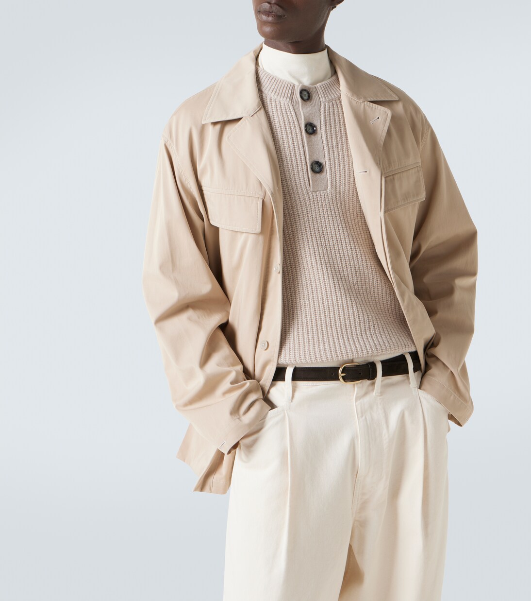 Wool and cashmere sweater | Allude