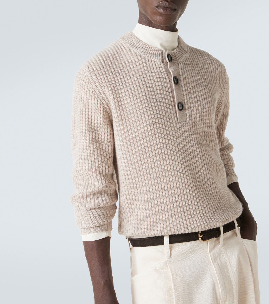 Wool and cashmere sweater | Allude