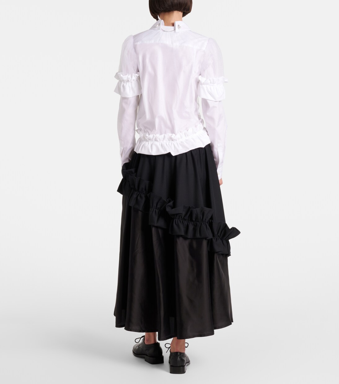 Top aus Tüll | Noir Kei Ninomiya