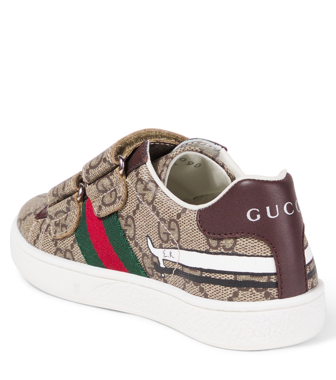 x Euan Roberts GG Canvas Web sneakers | Gucci Kids