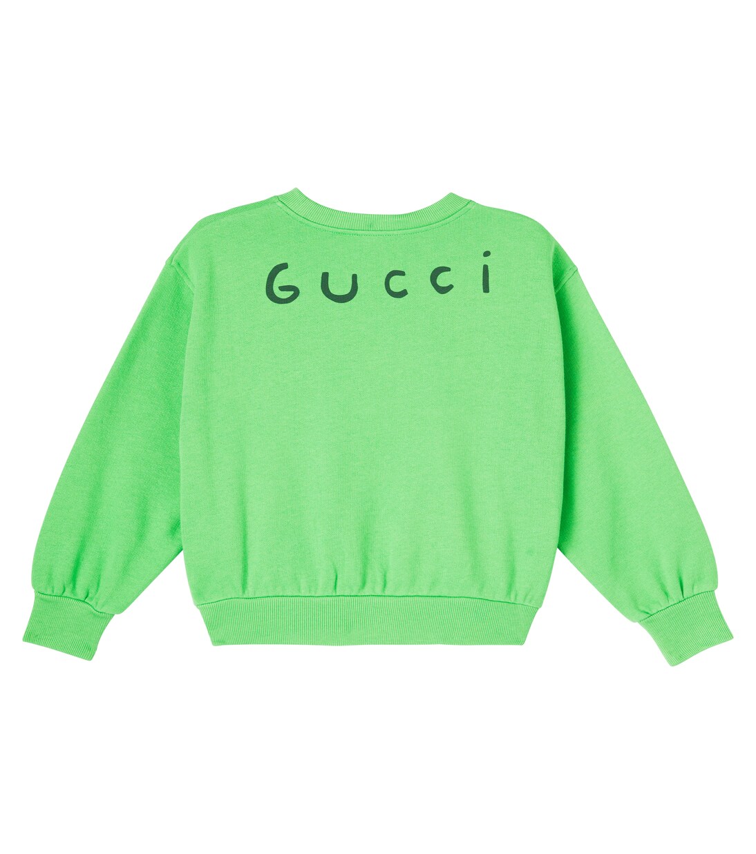 x Euan Roberts printed cotton jersey sweatshirt | Gucci Kids