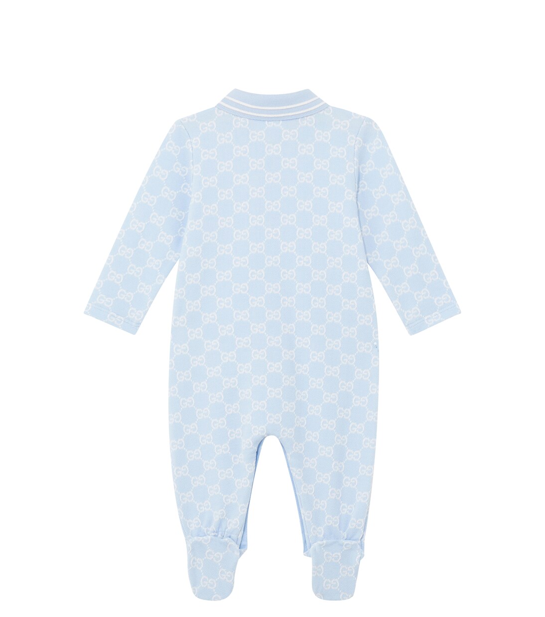 Baby GG cotton bodysuit and beanie | Gucci Kids