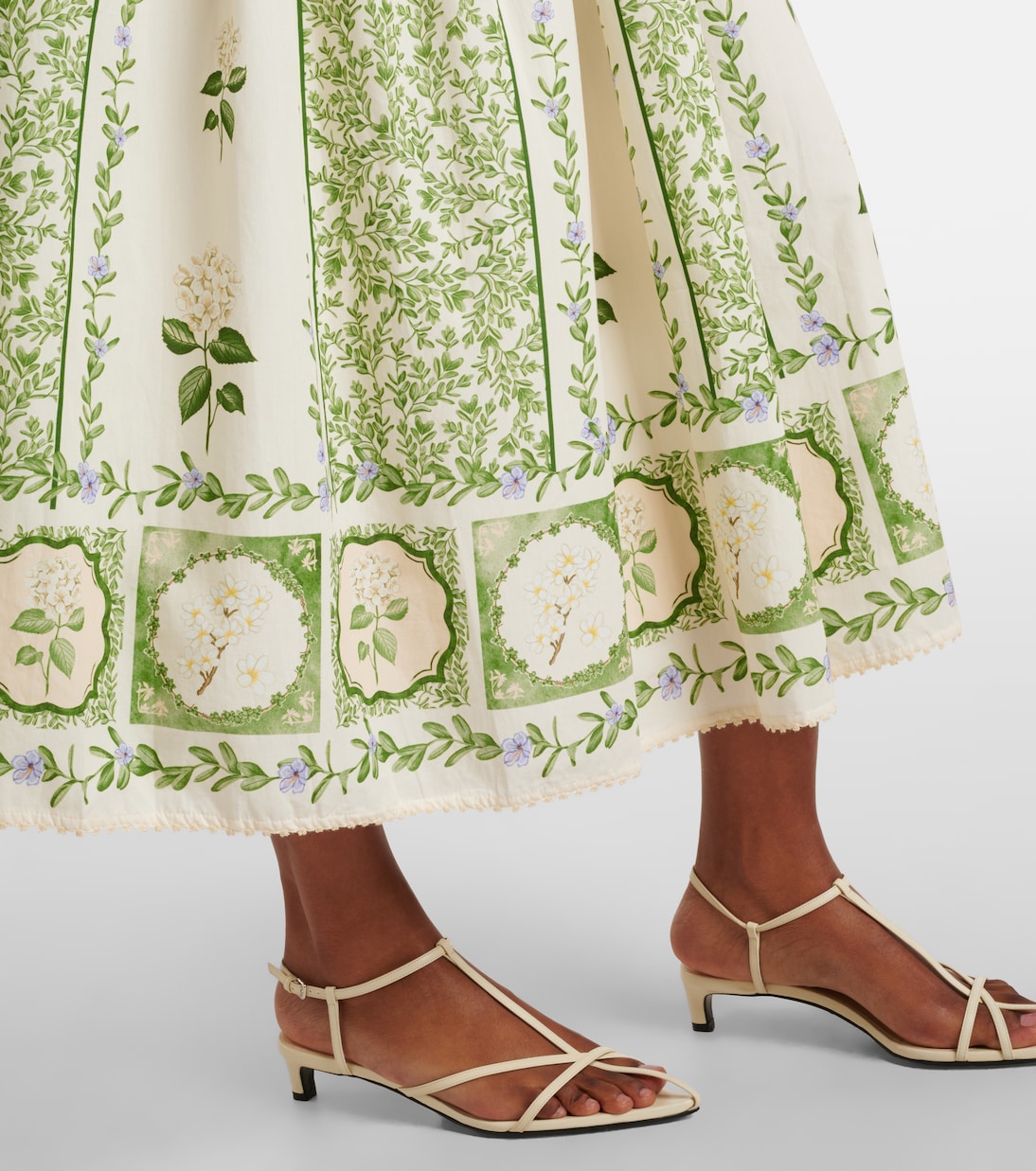 Midikleid Barbara aus Baumwolle | Agua by Agua Bendita