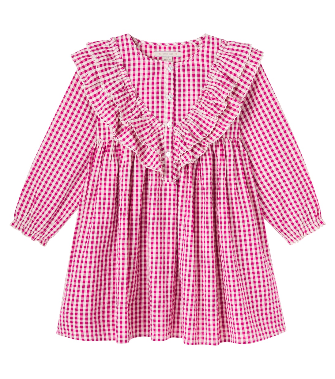 Abito Kim in cotone a quadri | Konges Sløjd