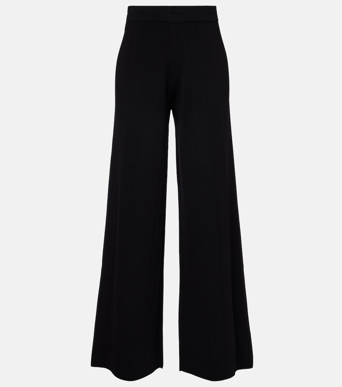 Weite Hose Lama aus Crêpe | Max Mara