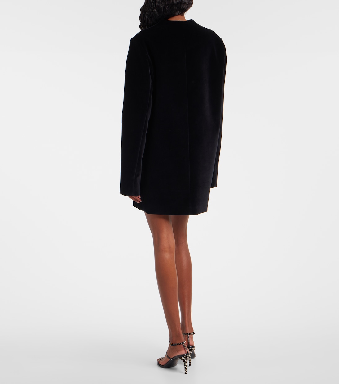 Aleena velvet minidress | Khaite