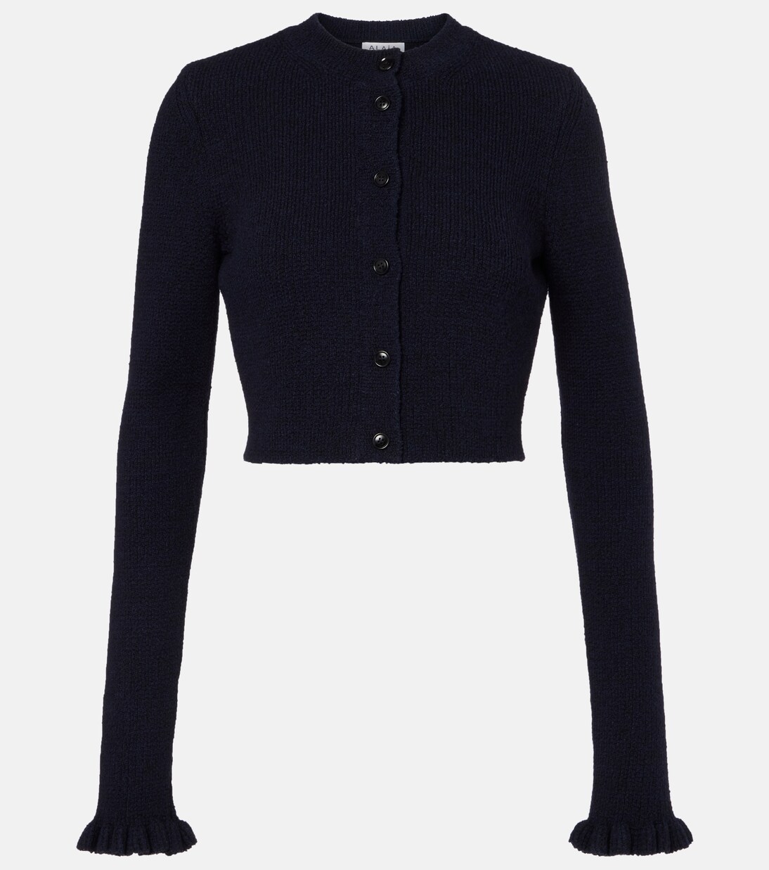 Cropped-Cardigan aus Strick | Alaïa
