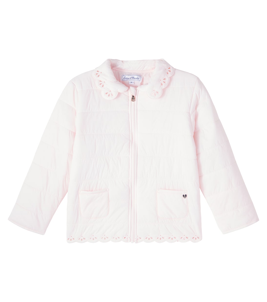 Broderie anglaise puffer jacket | Tartine et Chocolat