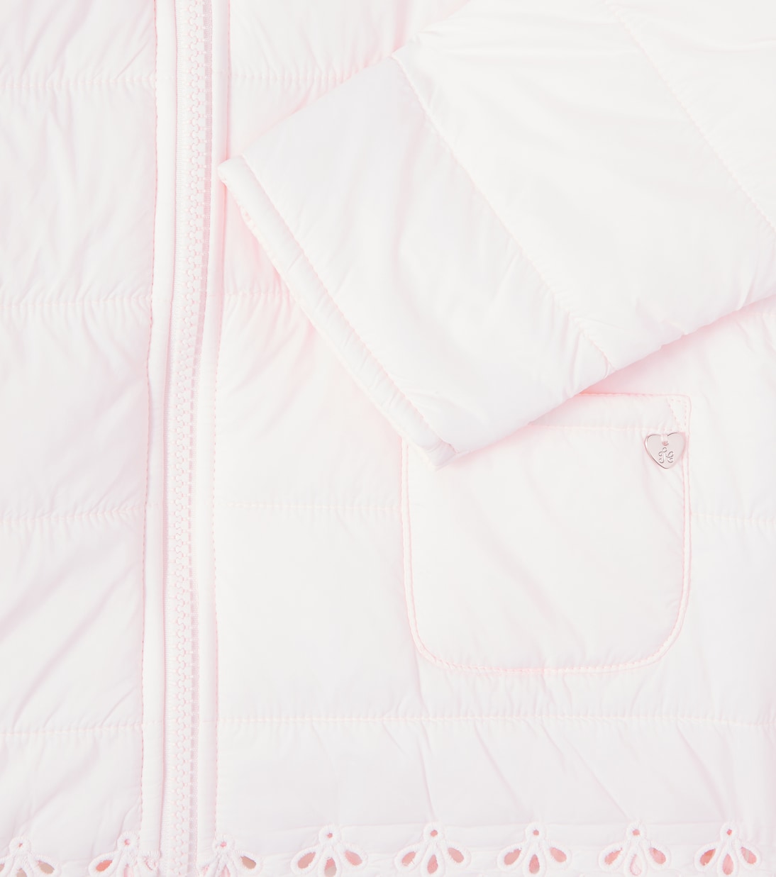 Broderie anglaise puffer jacket | Tartine et Chocolat