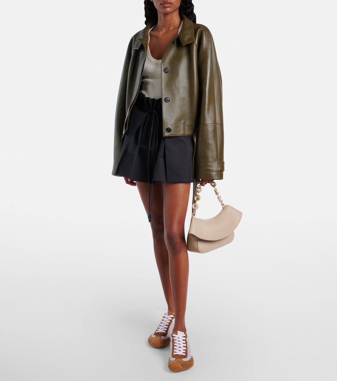 Ola Medium leather shoulder bag | Loewe