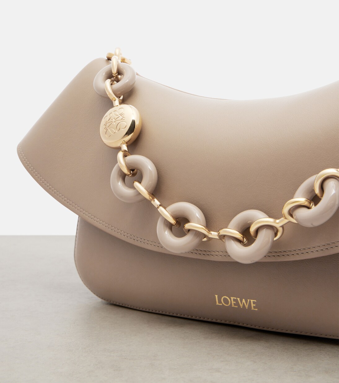 Ola Medium leather shoulder bag | Loewe