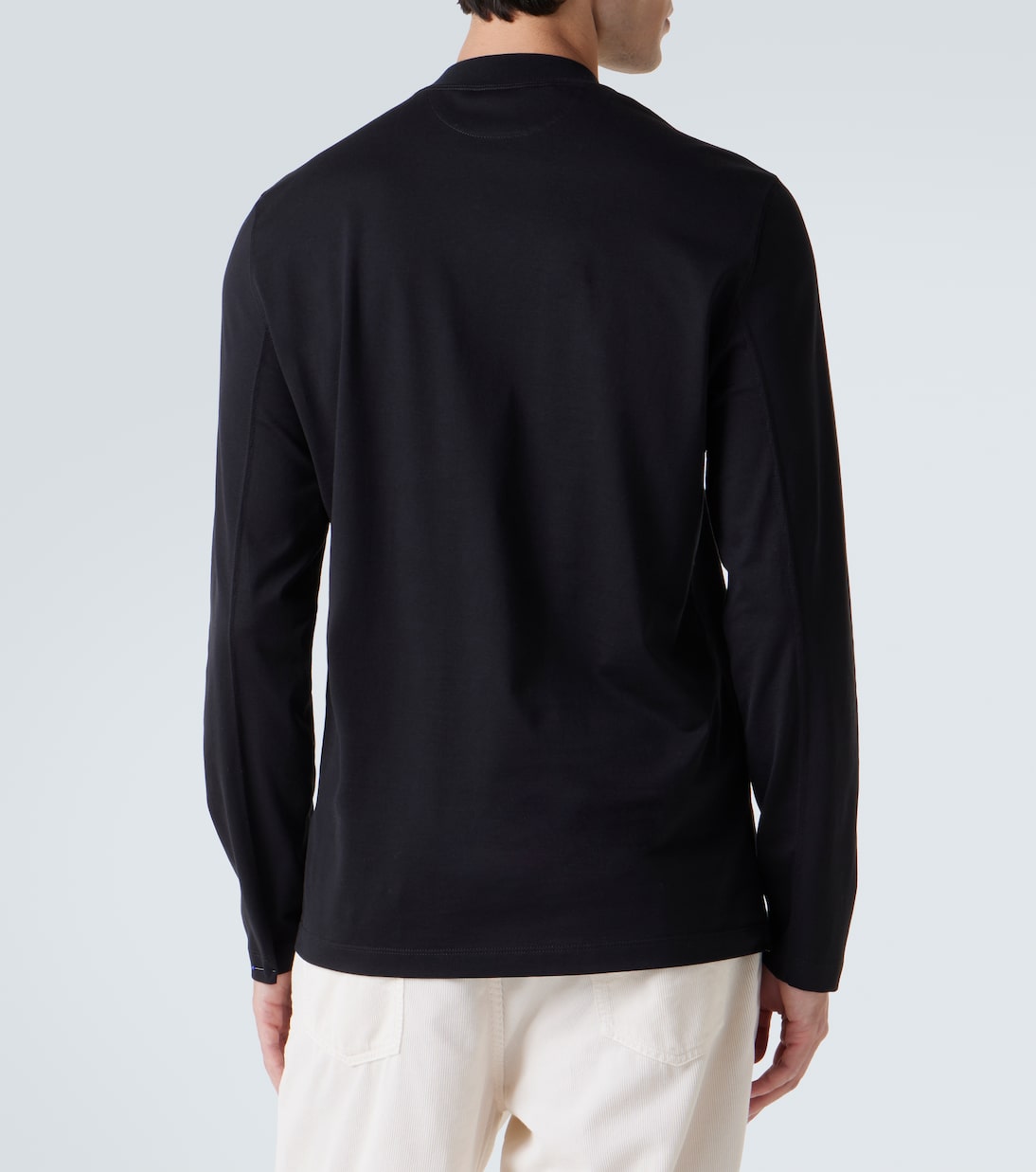 Camiseta de algodón con logo | Brunello Cucinelli