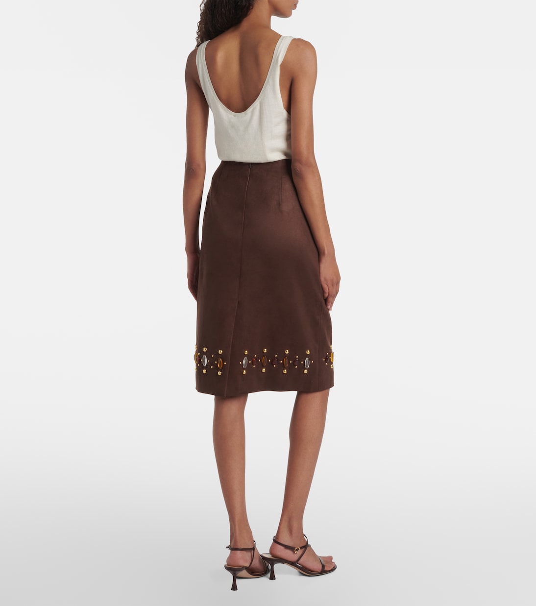 Verzierter Bleistiftrock | Xu Zhi