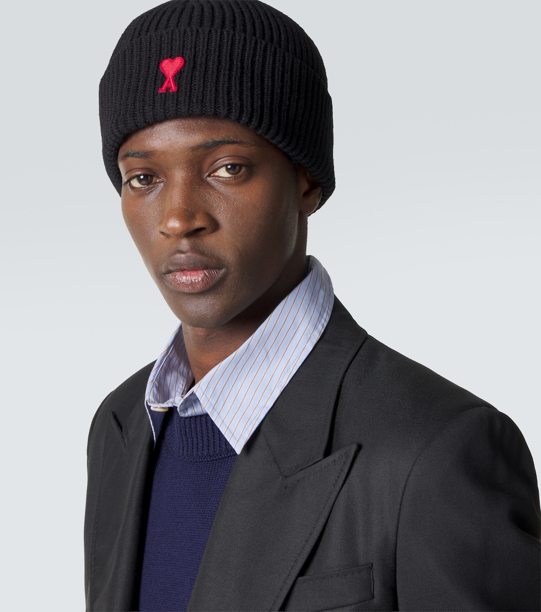 Ami de Cœur virgin wool beanie | Ami Paris