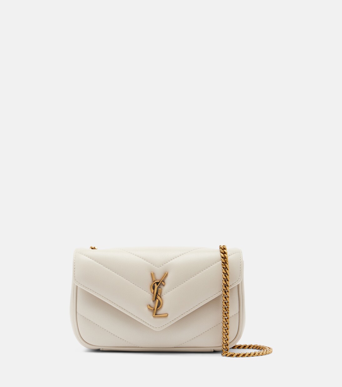Lou Lou Mini leather crossbody bag | Saint Laurent
