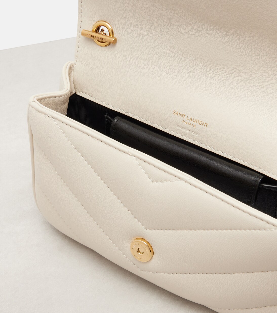 Lou Lou Mini leather crossbody bag | Saint Laurent