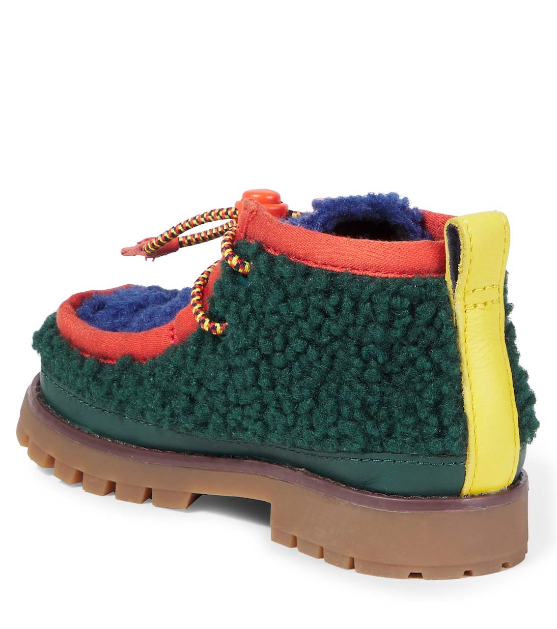 X Camper Ankle Boots aus Teddyfleece | Bobo Choses