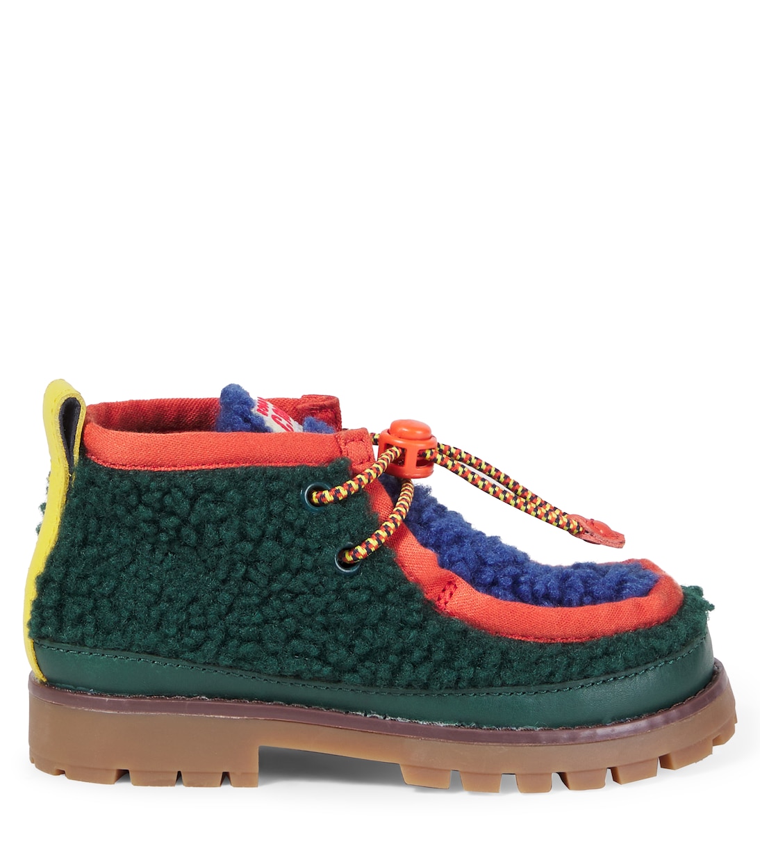 X Camper Ankle Boots aus Teddyfleece | Bobo Choses