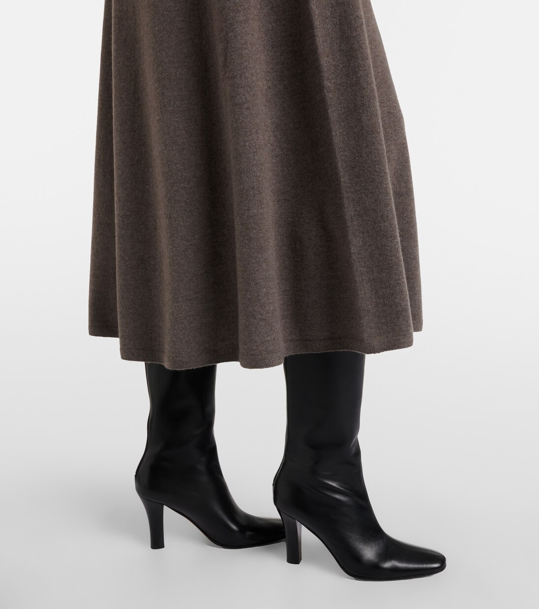 Masini cashmere midi skirt | The Row