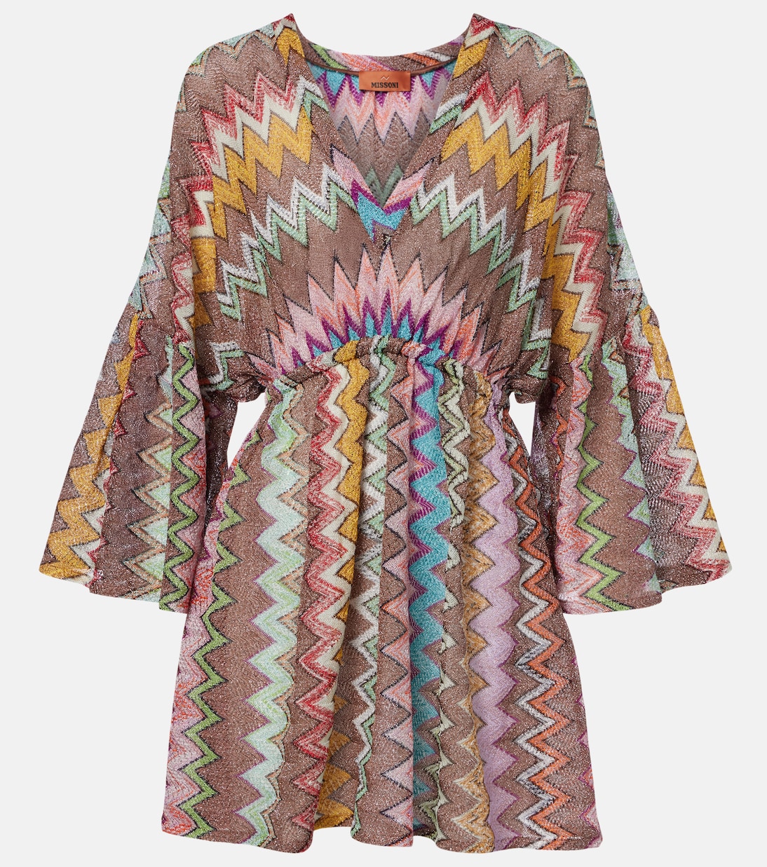 Zigzag lamé kaftan | Missoni