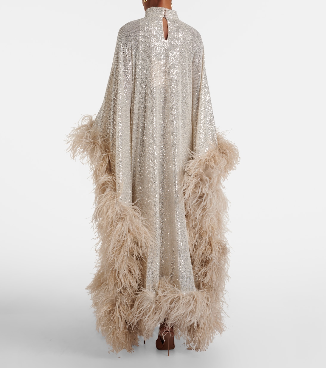 Robe Casta Diva Disco mit Federn | Taller Marmo