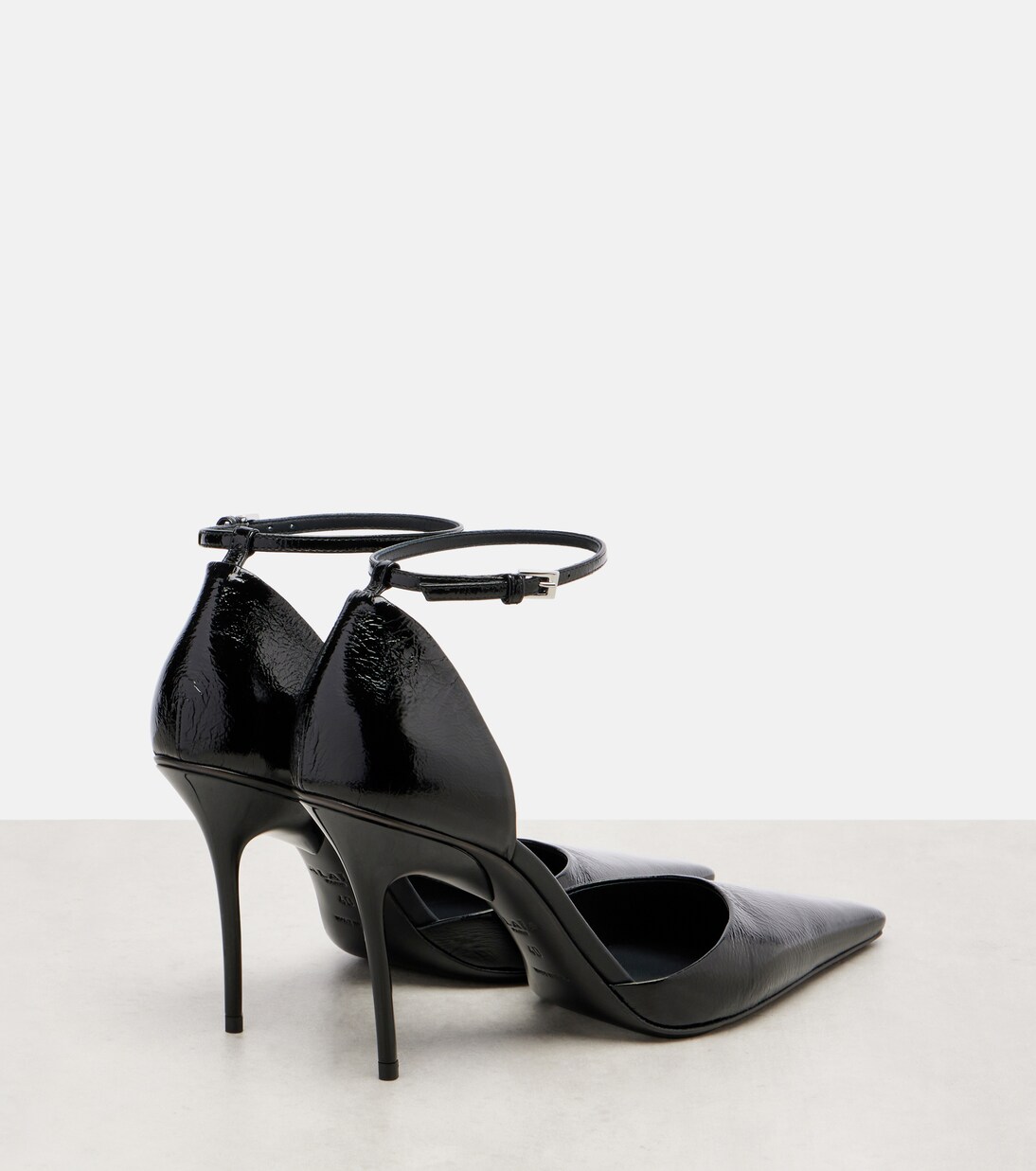 D'Orsay 90 patent leather pumps | Alaïa