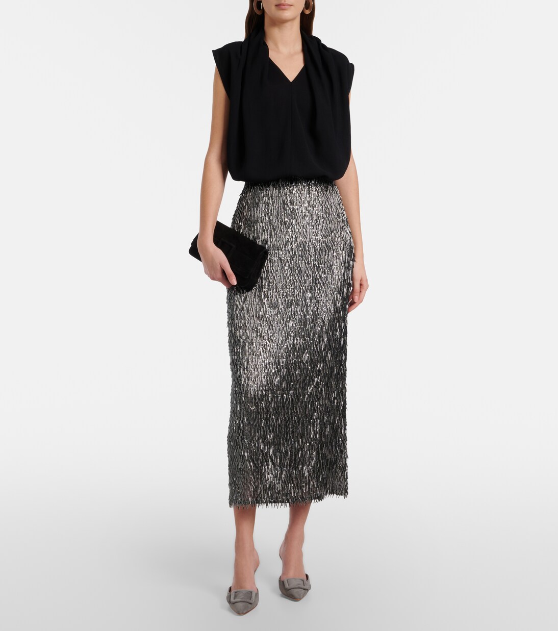 Maysale 70 suede mules | Manolo Blahnik