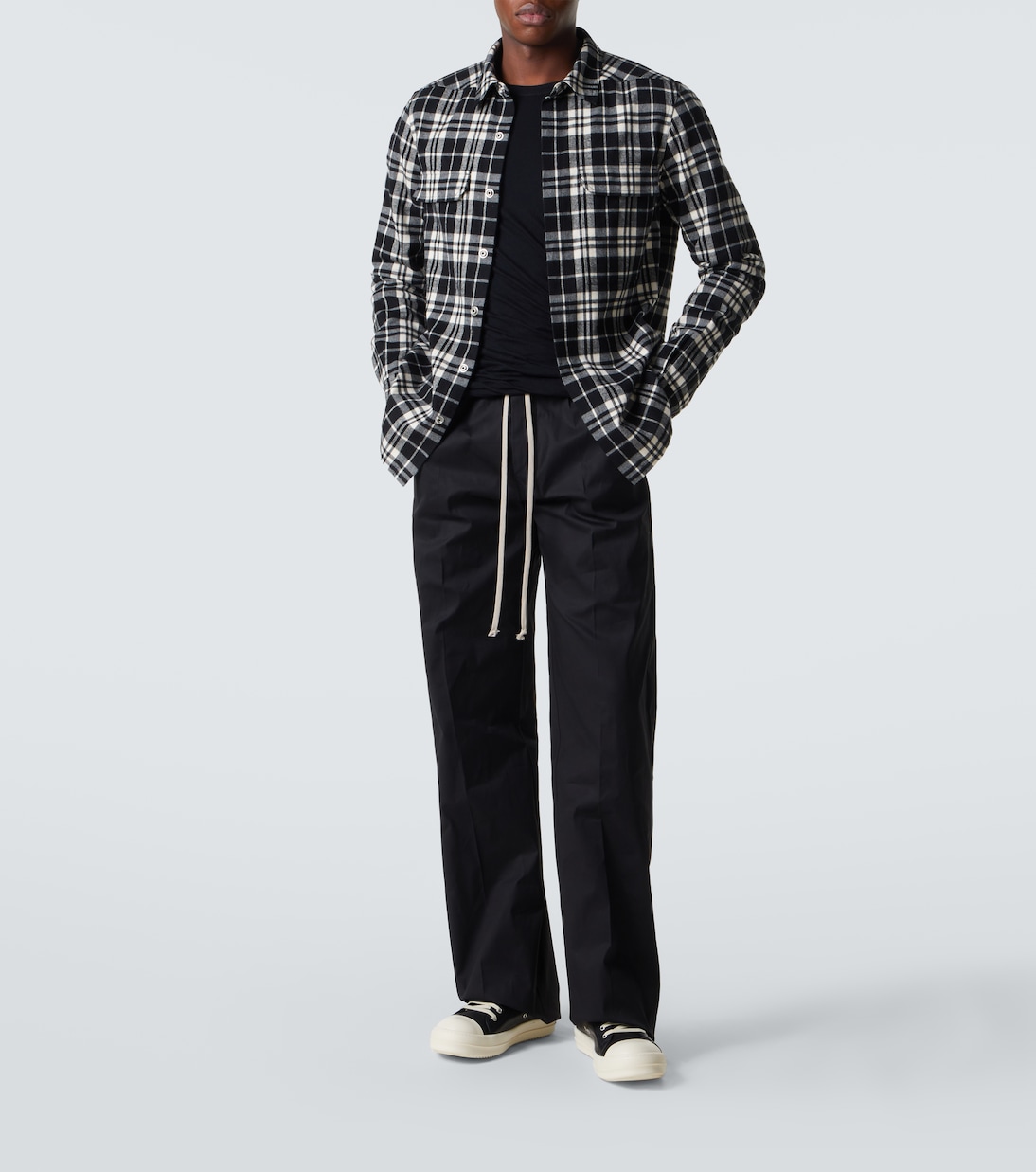 Weite Hose Dietrich aus einem Baumwollgemisch | Rick Owens