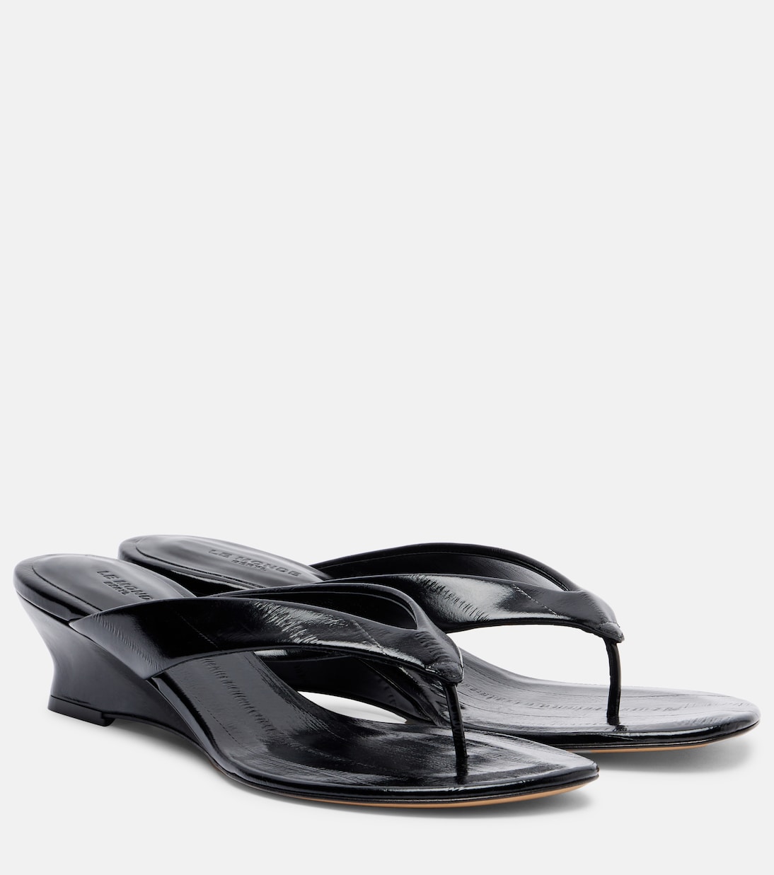 Sandalen Micro Wedge aus Leder | Le Monde Béryl