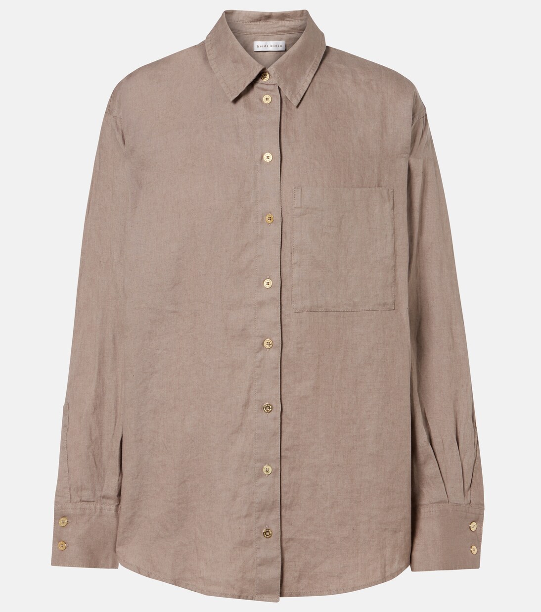 Zakynthos linen shirt | Heidi Klein