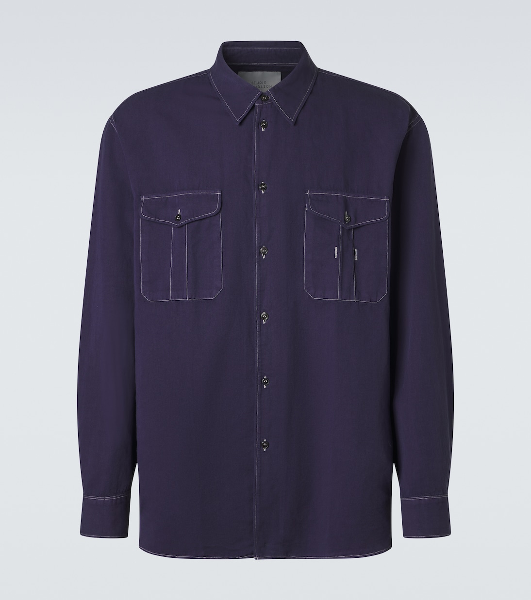 Louro cotton and linen shirt | Studio Nicholson