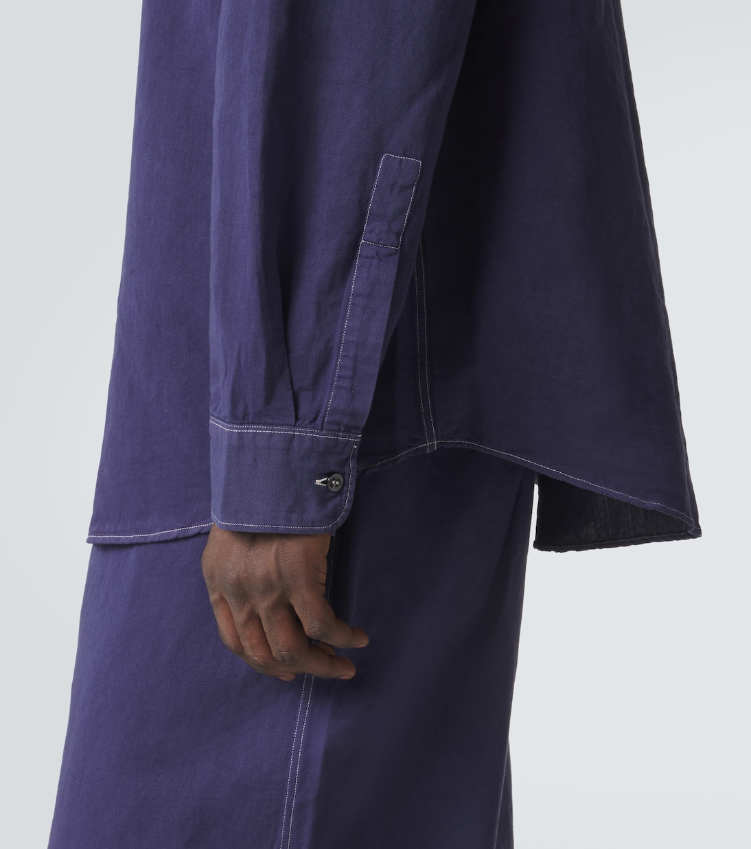Louro cotton and linen shirt | Studio Nicholson