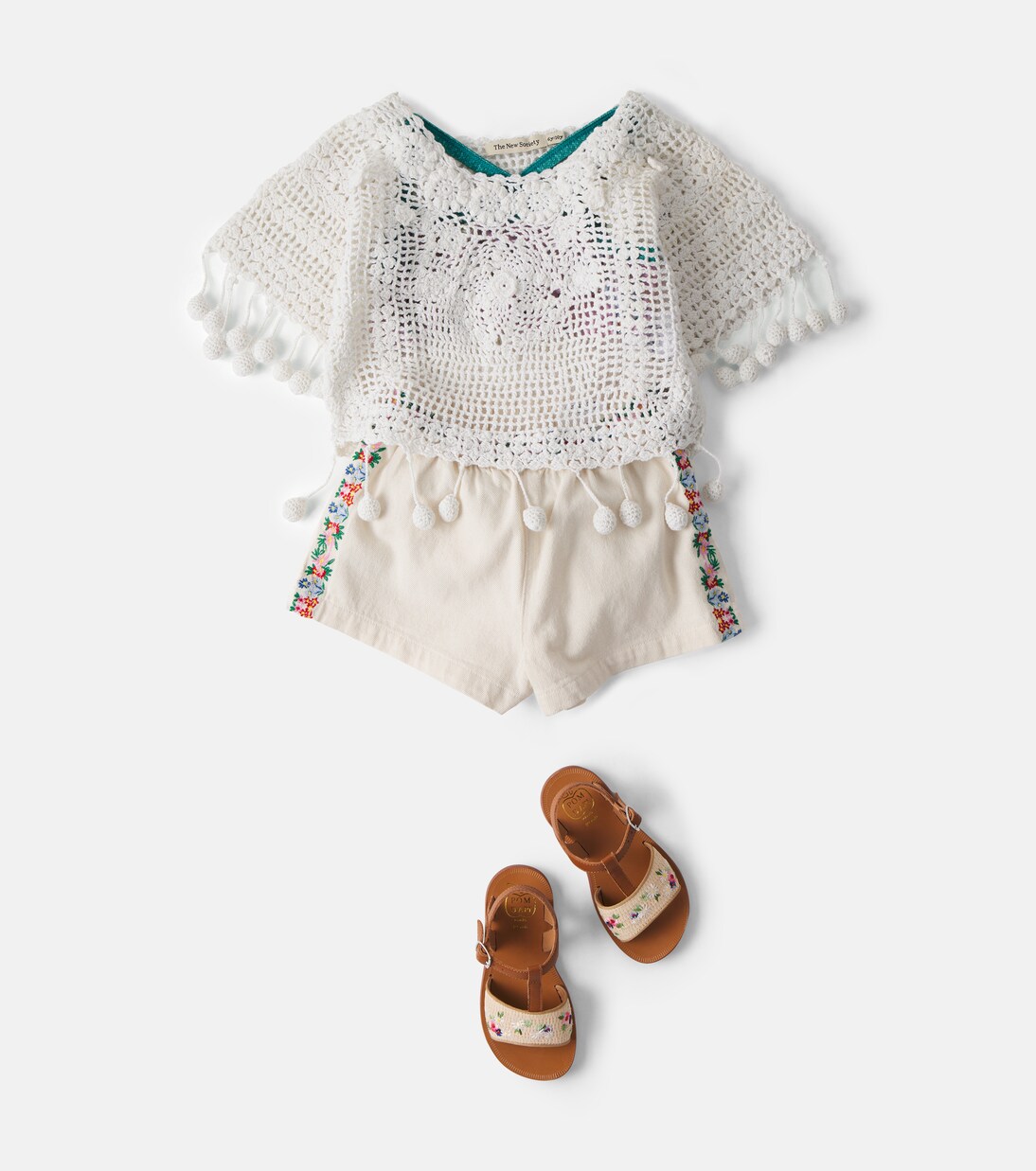 Jade crocheted cotton top | The New Society